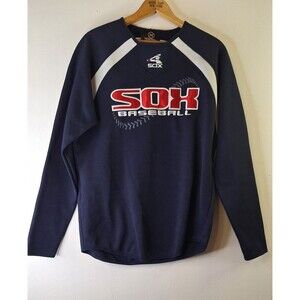 X GRAIN Boston Red Sox Thermal Fleece Lined Sweatshirt Men's M Baseball Sports